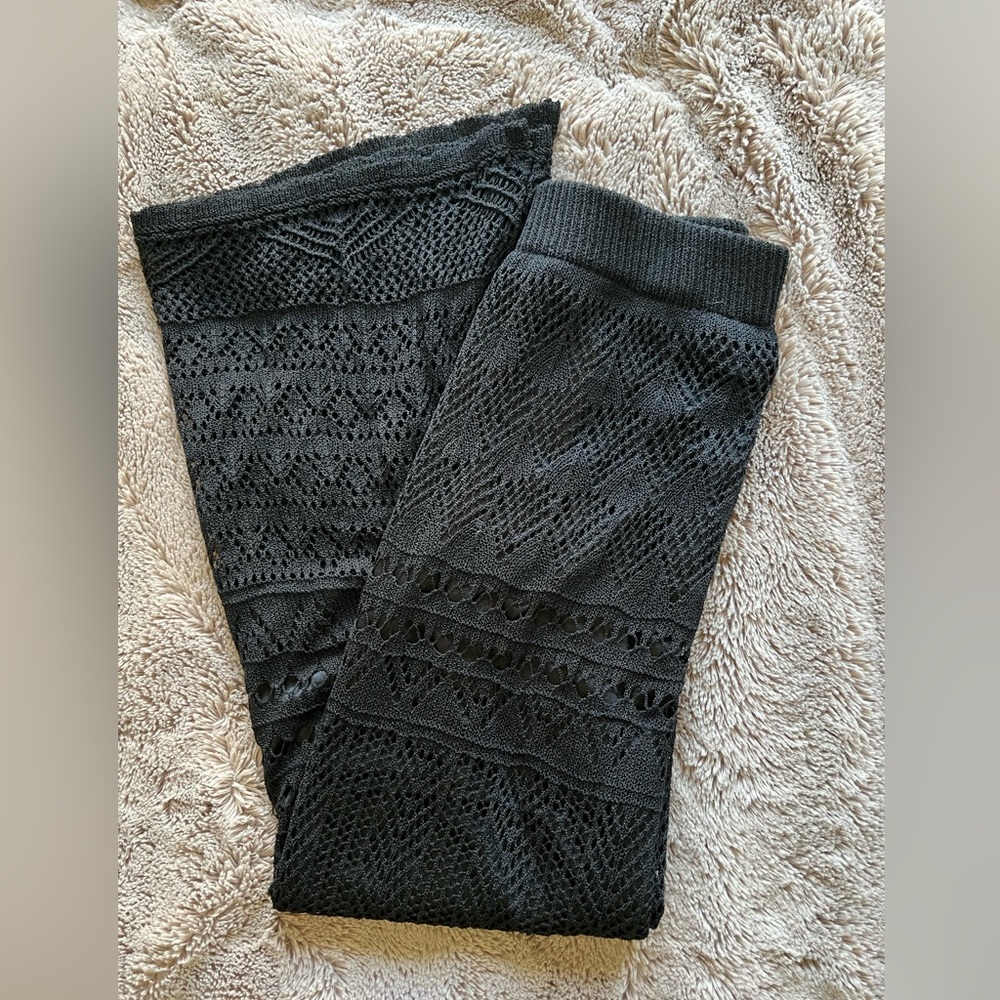 Long black skirt